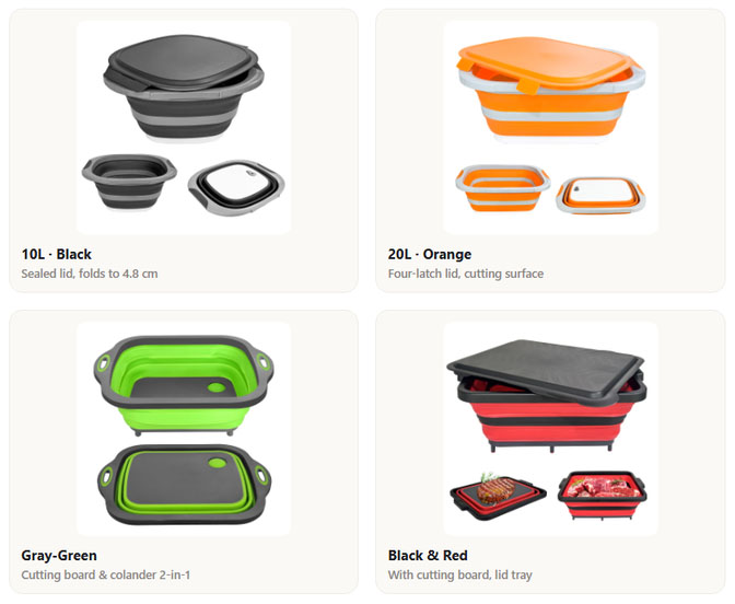 BBQ PREP TUB, 8L/16L/30L, in Your Colors