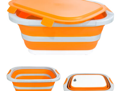 04 collapsible dish basin with drain plug 1