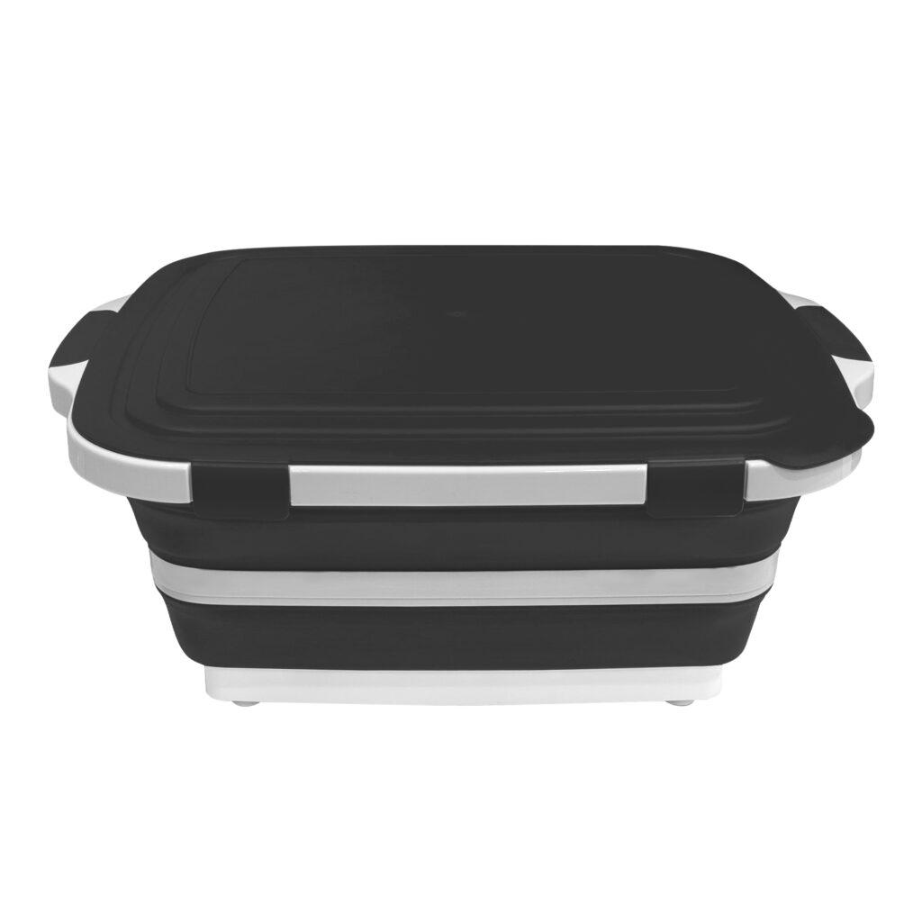 16l foldable prep tub airtight locking lid