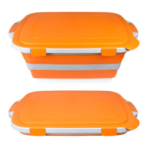 30l foldable multi purpose basin with sealed lid