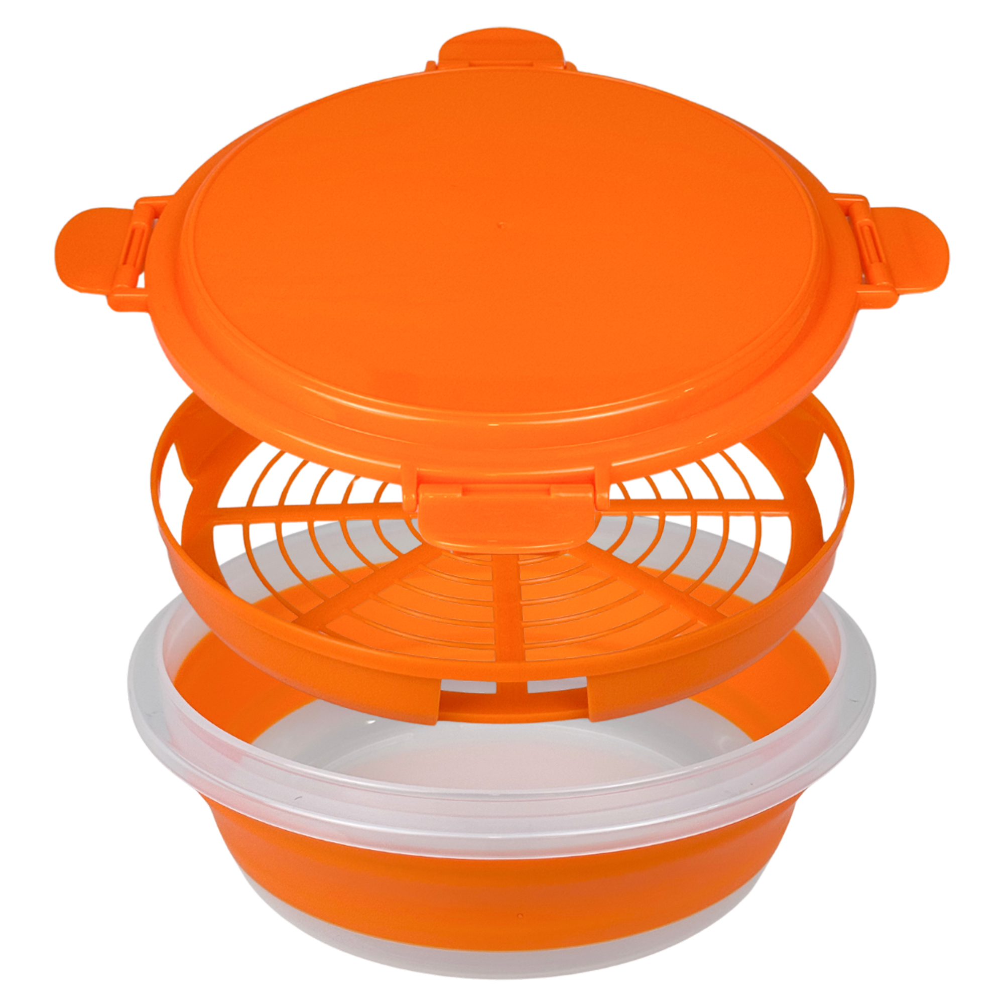26cm collapsible breading bowl leak proof buckle lid 26cm collapsible breading bowl leak proof buckle lid