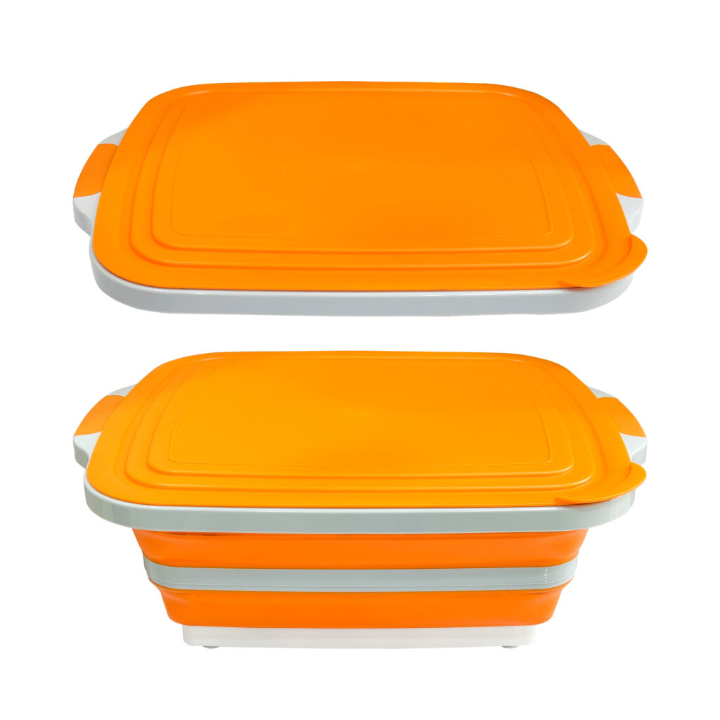 16l collapsible prep box 5 in 1 chopping board & basin