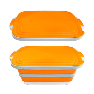 16l collapsible prep box 5 in 1 chopping board & basin