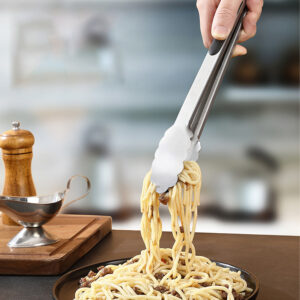 stainless bbq tongs 6 sizes foldable