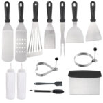 15 piece bbq grill tool set with carry bag