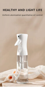 200ml olive oil spray bottle white mist pump