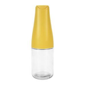 auto flip oil dispenser 500ml glass bottle