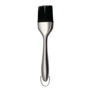 stainless silicone basting brush 18cm