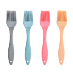 silicone basting brush set 4 colors