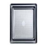 titanium baking & grill pan 3 sizes