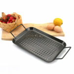 stainless oil drain tray 38cm