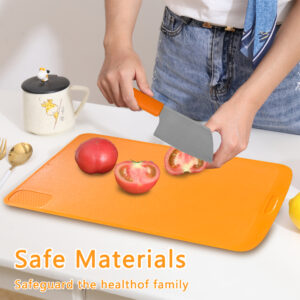 folding cutting board & knife set 7 piece