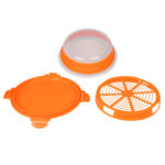 26cm collapsible breading bowl leak proof buckle lid