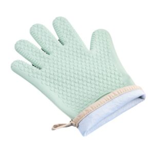 silicone grill gloves with anti slip texture