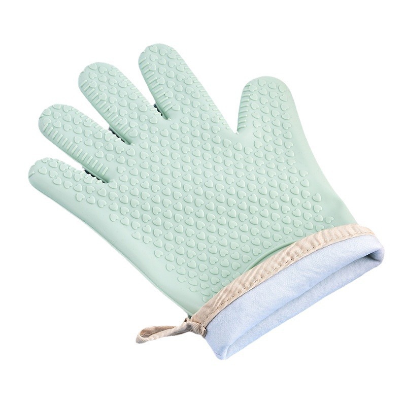 silicone grill gloves with anti slip texture