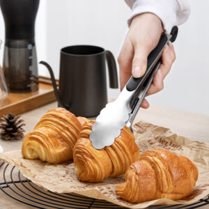 stainless bbq tongs 6 sizes foldable