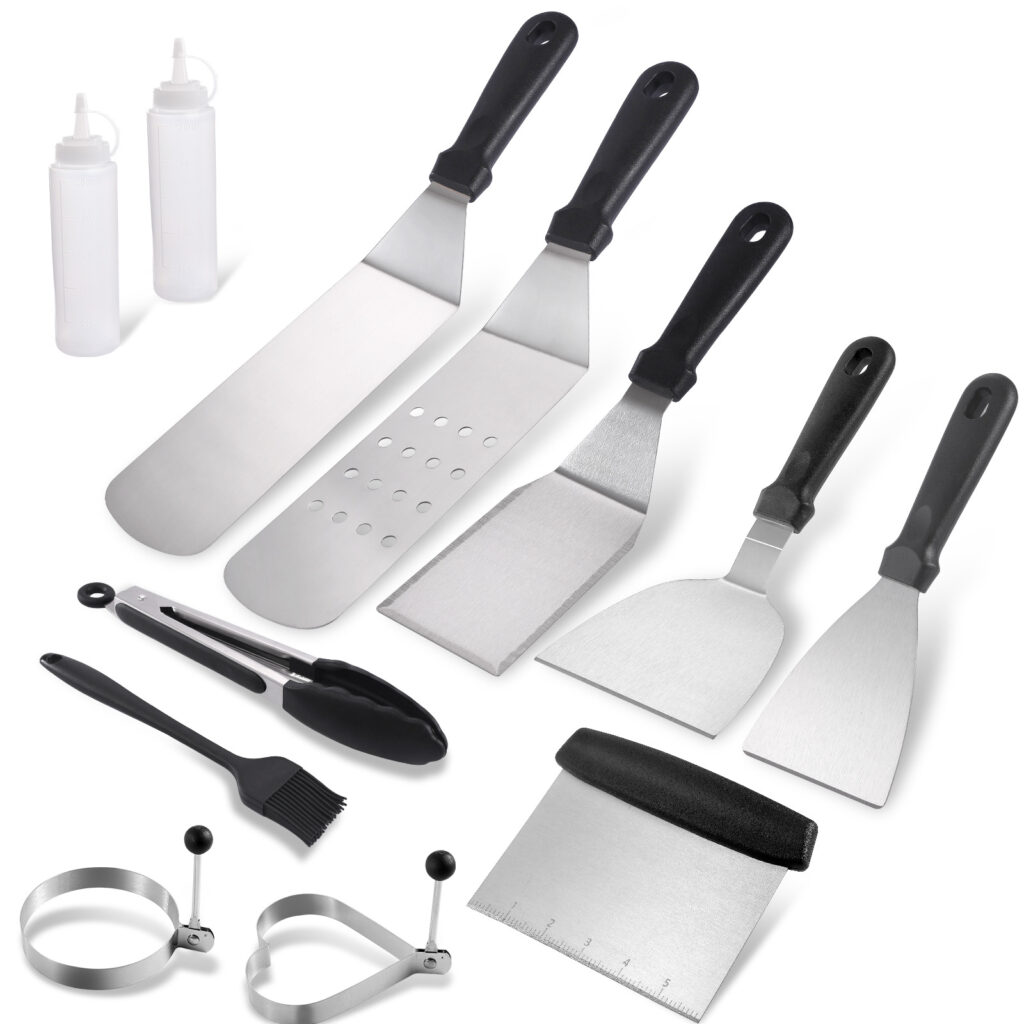 15 piece bbq grill tool set with carry bag