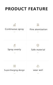 200ml olive oil spray bottle white mist pump