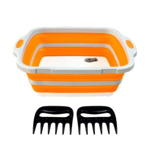 bbq prep tub with locking lid