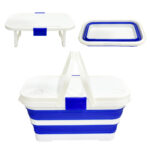 collapsible picnic basket with table top 15/20/30l