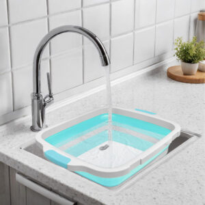 16l foldable prep tub airtight locking lid