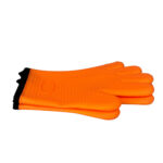 silicone bbq gloves cotton lined heat resistant