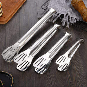 silicone handle bbq tongs 3 piece set