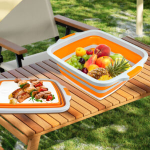 30l folding water basket – kitchen picnic & camping