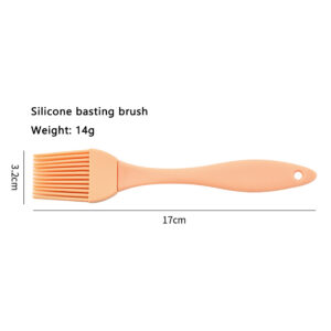 silicone basting brush set 4 colors, 17cm