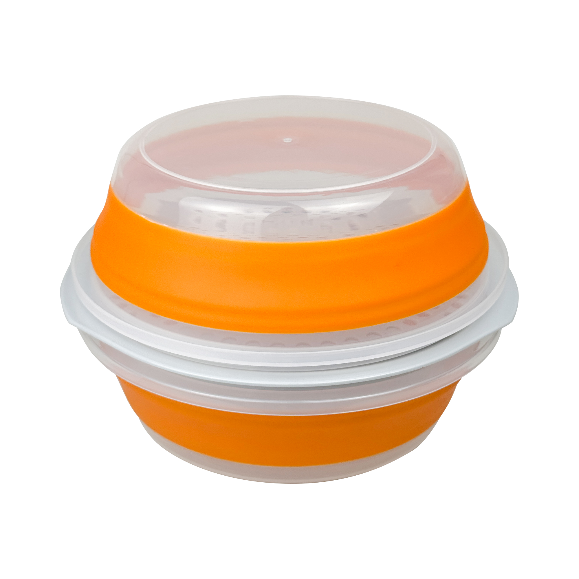 26cm collapsible shaker breading bowl with sieve 26cm collapsible shaker breading bowl with sieve