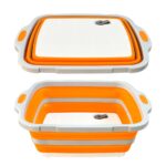 bbq prep tub with locking lid