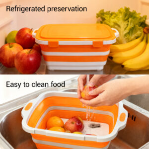 bbq prep tub with locking lid