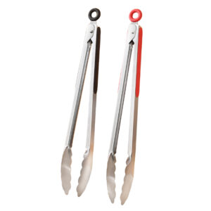 stainless bbq tongs 6 sizes foldable