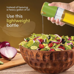 500ml spray & pour oil bottle with measuring cup