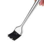stainless silicone basting brush 18cm