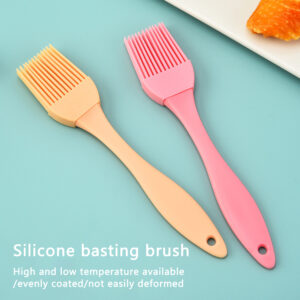 silicone basting brush set 4 colors, 17cm