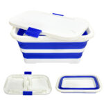 collapsible picnic basket with table top 15/20/30l
