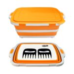 bbq prep tub with locking lid