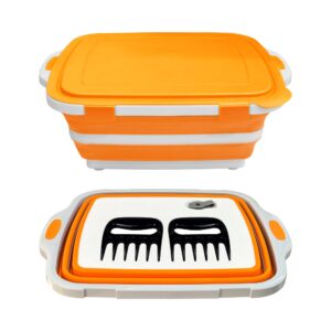 bbq prep tub with locking lid