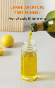 200ml olive oil spray bottle white mist pump