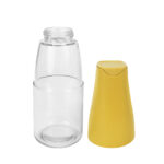 auto flip oil dispenser 500ml glass bottle