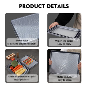 titanium baking & grill pan 3 sizes