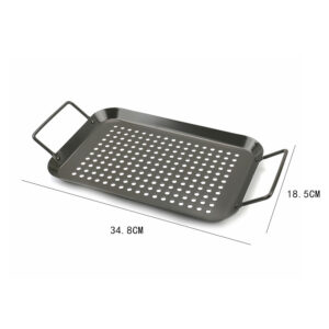 stainless oil drain tray 38cm
