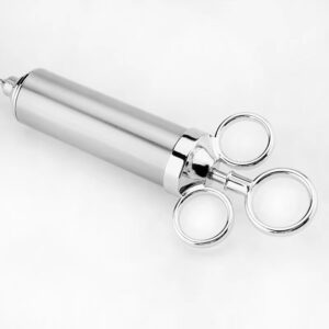 meat injector kit 304 stainless marinade syringe