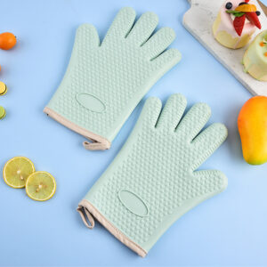 silicone grill gloves with anti slip texture