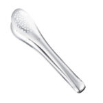 stainless bbq tongs with drainage holes