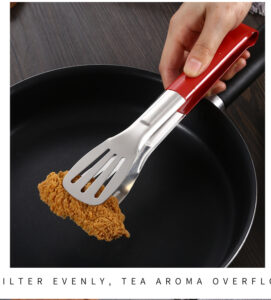 silicone handle bbq tongs 3 piece set