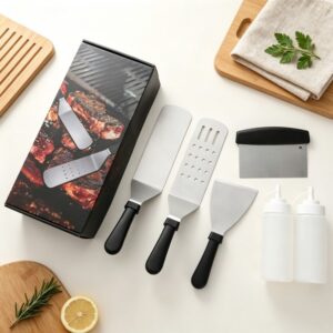 15 piece bbq grill tool set with carry bag