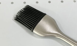 stainless silicone basting brush 18cm