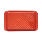 heat resistant enamel bbq tray non stick roasting pan